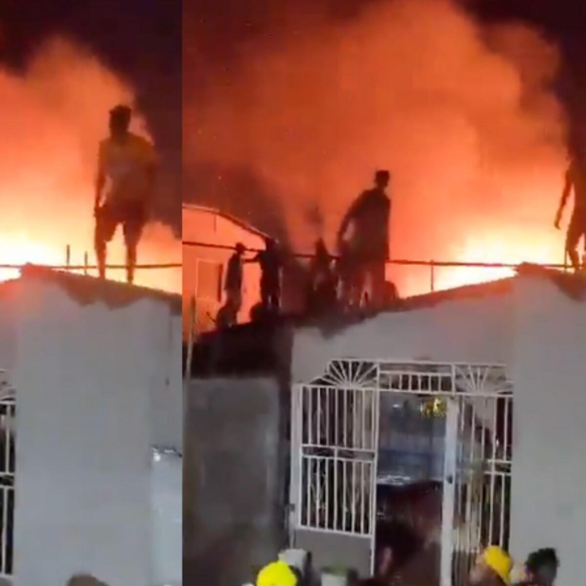 Tragedia en Colina: un fallecido y tres heridos en incendio que destruyó 14 casas Tragedia en Colina: un fallecido y tres heridos en incendio que destruyó 14 casas