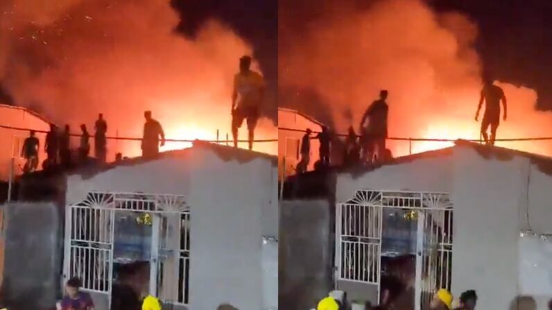 Incendio en Colina | Fuente: X de @fire24rescue