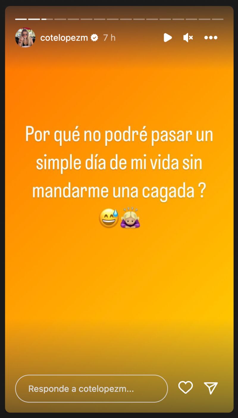 Historia de Coté López | Fuente: Instagram