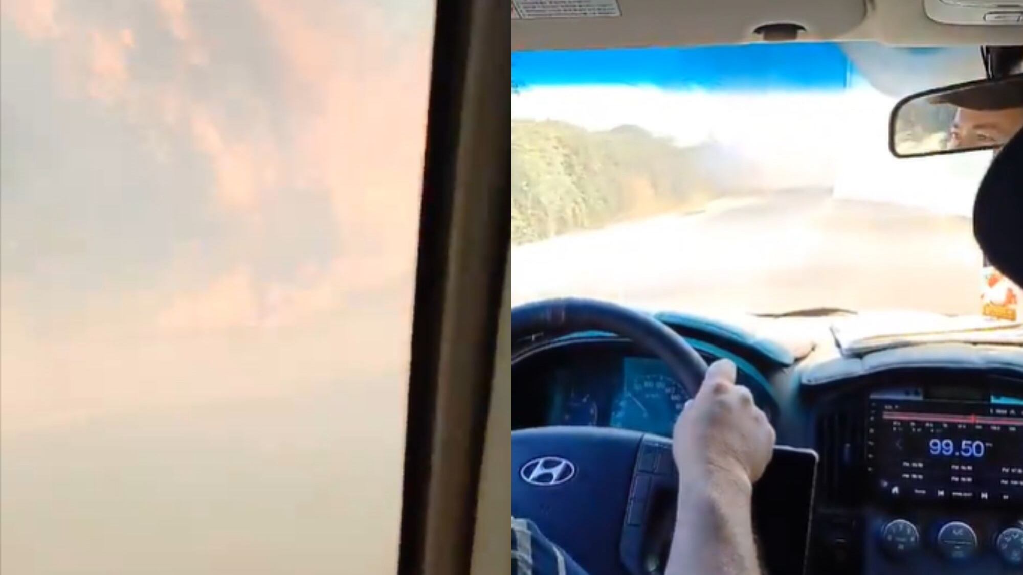 Voluntarias de Bomberos fueron atropelladas mientras combatían un incendio en San Clemente