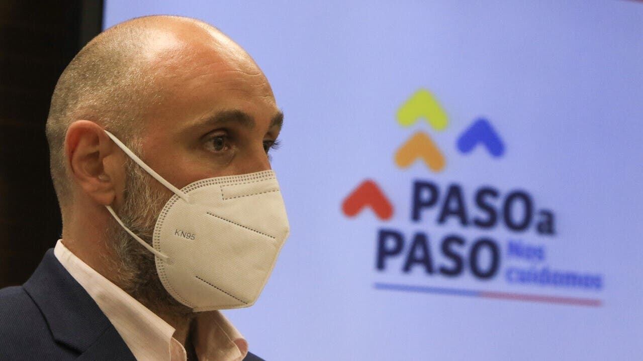 Agencia Uno - Christian García, jefe del Departamento de Epidemiología del Minsal