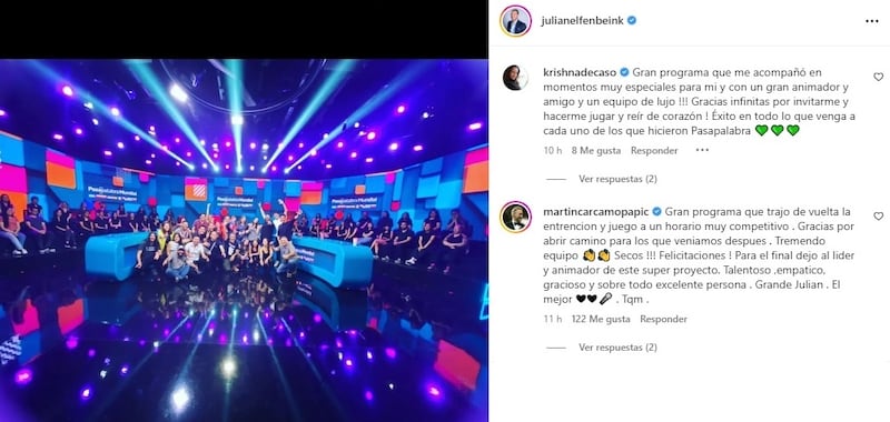 El animador de CHV recibió un masivo respaldo de figuras televisivas y sus seguidores de redes sociales luego del final de "Pasapalabra".