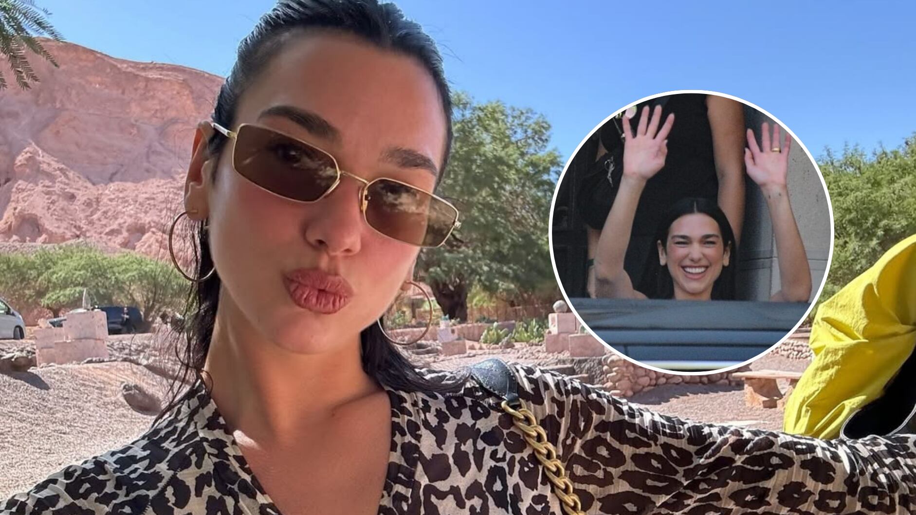 "Me encanta mucho aquí": Dua Lipa se despide de Chile con un especial mensaje y promete regresar