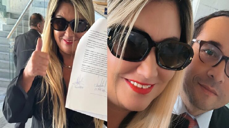 Denisse Campos presenta demanda contra su hermana Daniella Campos.