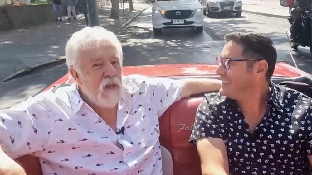 Iván Arenas y Pancho Saavedra | Gentileza: Canal 13