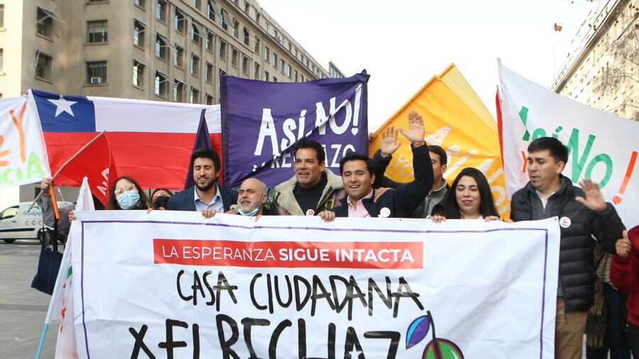 El actor se sumó al Rechazo