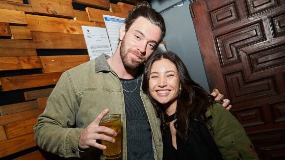 Lucas Crespo y Maite Phillips