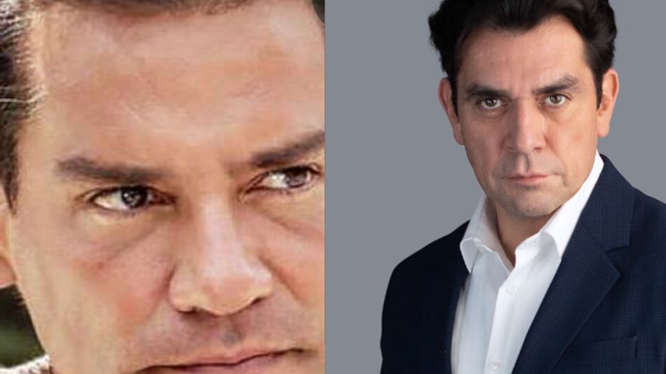 Los actores Cristián de la Fuente y Jorge Salinas