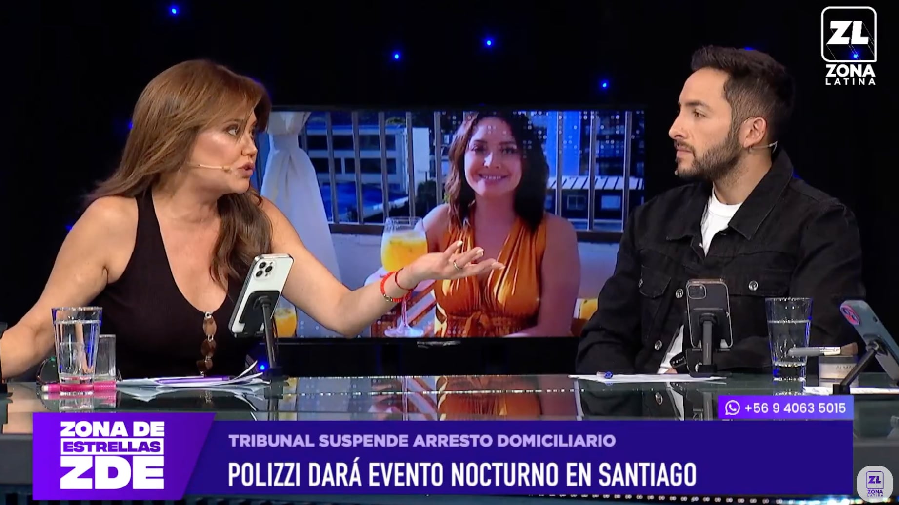 Hugo Valencia y Daniella Campos protagonizaron tenso momento en pantalla