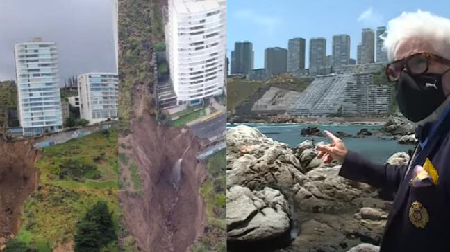 Hace días atrás impactó la imagen de un tremendo socavón que pone en riesgo de derrumbe un edificio en una acomodada zona de Concón, en la Quinta Región. Esto, luego del intenso sistema frontal que provocó la ruptura de un colector de aguas lluvias.
Producto de ello, televidentes resurgieron un antiguo capítulo de City Tour, donde el arquitecto Federico Sánchez, quien criticó la construcción por lo estético y ser un atetando contra la naturaleza.
“Ahí se alcanza a ver una colita del sistema de dunas, de estas dunas maravillosas que son del Cuaternario. Tienen entre 25 y 1 millón de años. Tienen más de 200 especies endémicas, es un sistema riquísimo, único… yo he escuchado que son un sistema de dunas colgantes, y de pronto aparece esto”, lamentó, consignó el medio La Tercera.