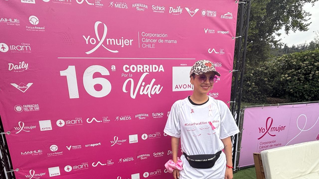 Karla Melo estuvo en la Corrida por la vida este domingo