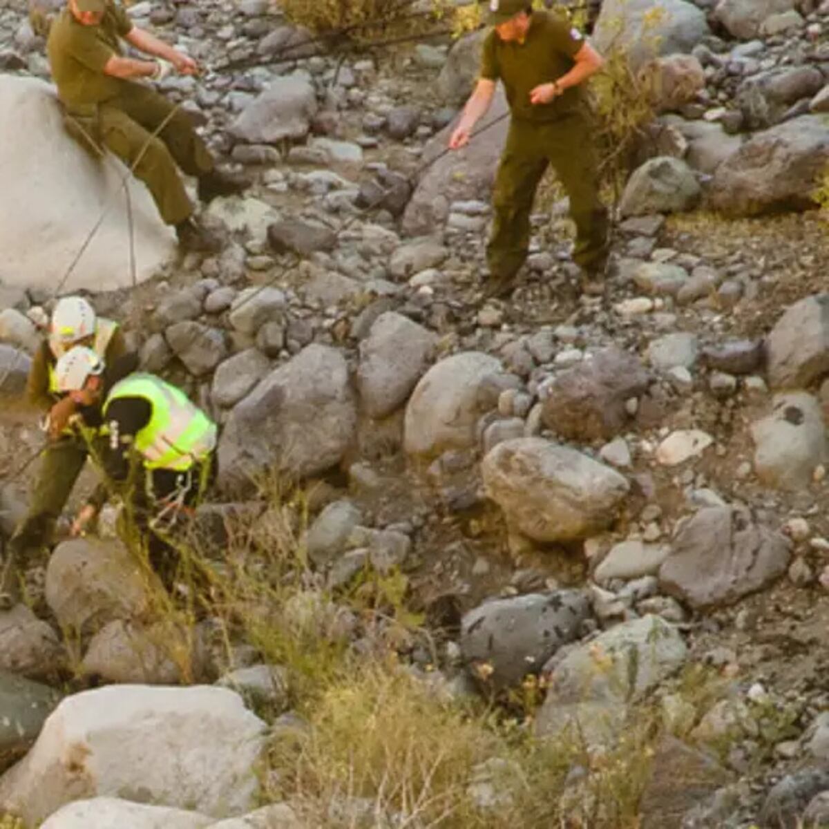 Encuentran cuerpo de kayakista en río El Yeso Encuentran cuerpo de kayakista en río El Yeso