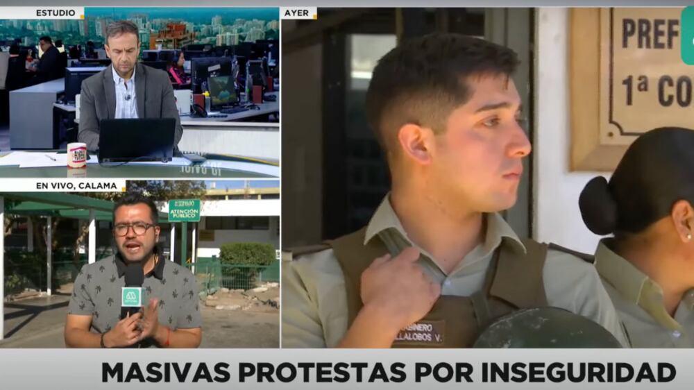 Danilo Villegas Periodista | Captura: Mega