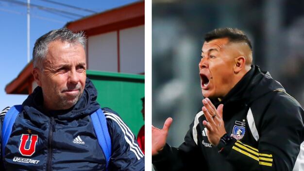 Gustavo Álvarez y Jorge Almirón / U. de Chile y AgenciaUno