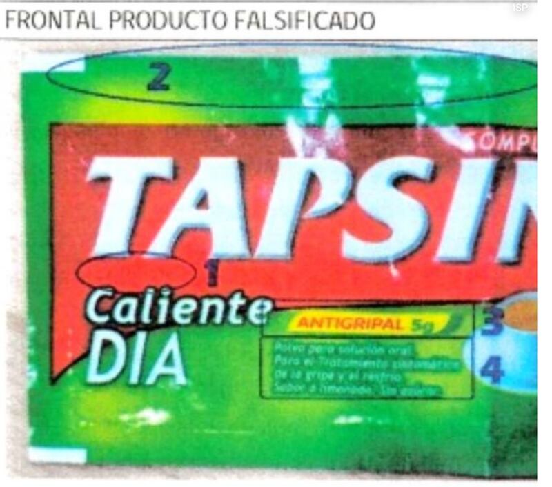 Tapsin falsificado
