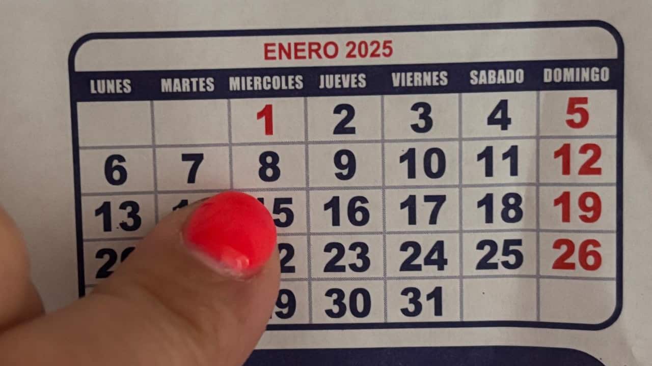 Calendario 2025: cuántos feriados hay este año