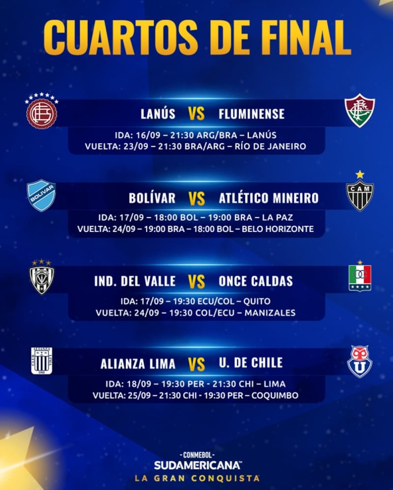 Finalmente, la U recibirá al cuadro peruano en el estadio Francisco Sánchez Rumoroso, de la Cuarta Región.