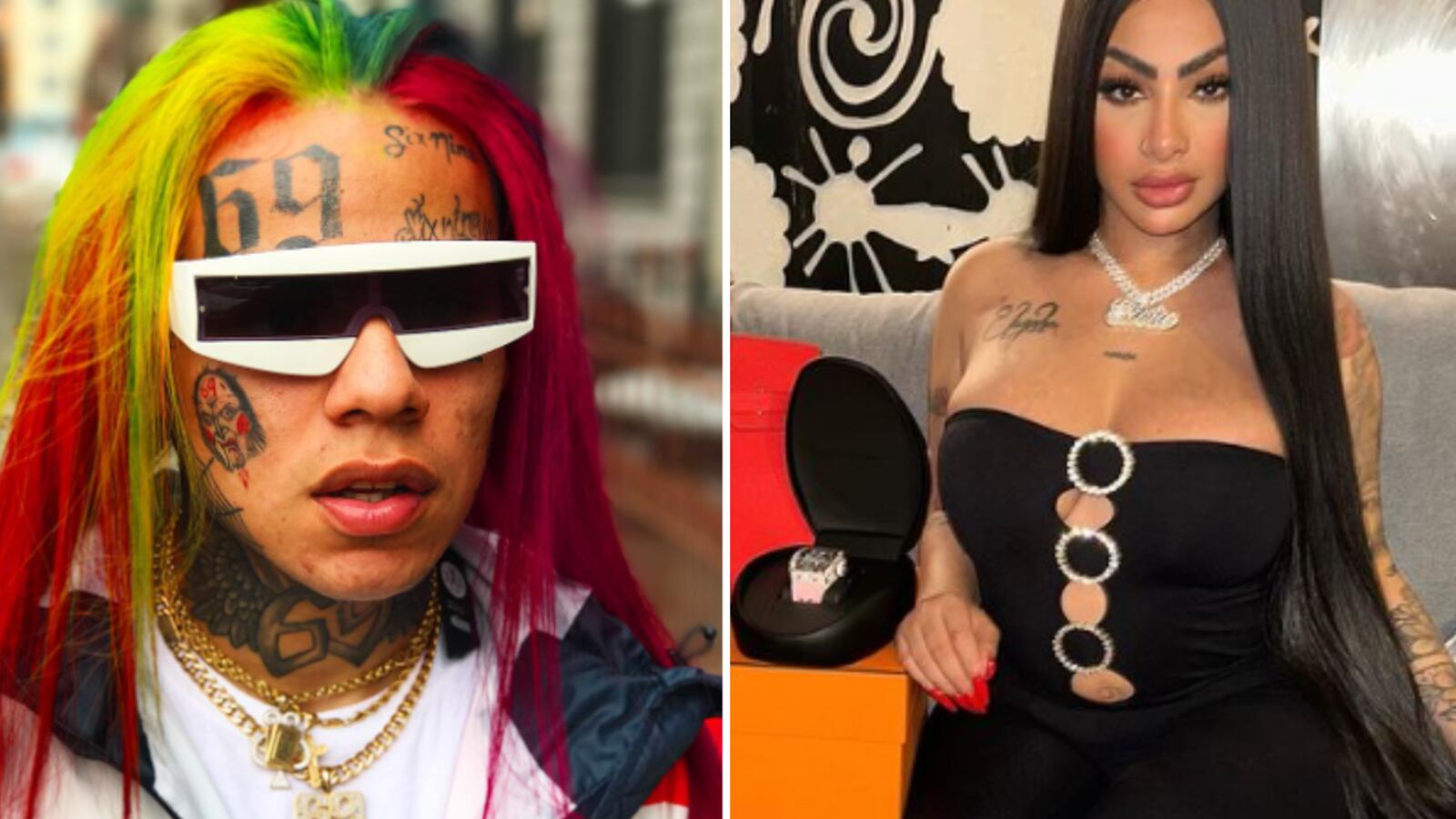 Tekashi y Yailin
