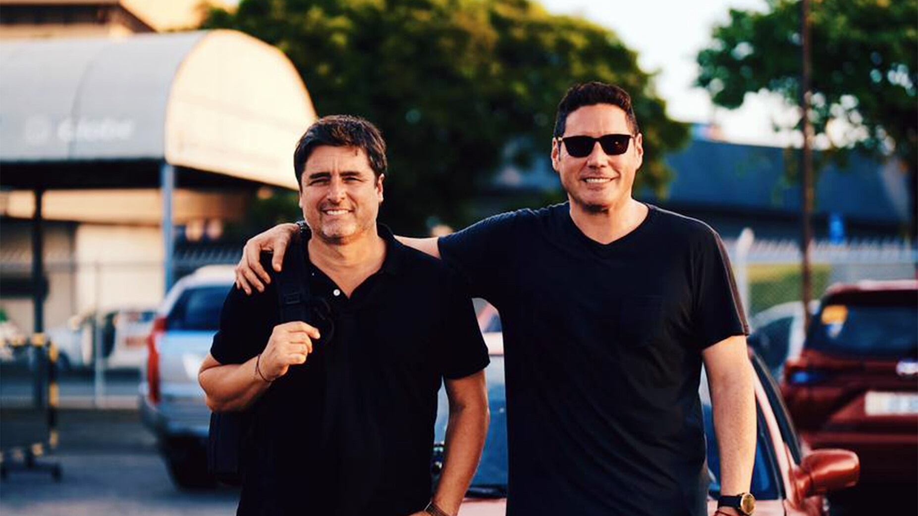 Jorge Zabaleta y Pancho Saavedra