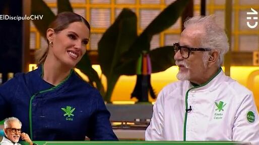 Gala Caldirola lanzó una indirecta a su ex en "El discípulo del chef".