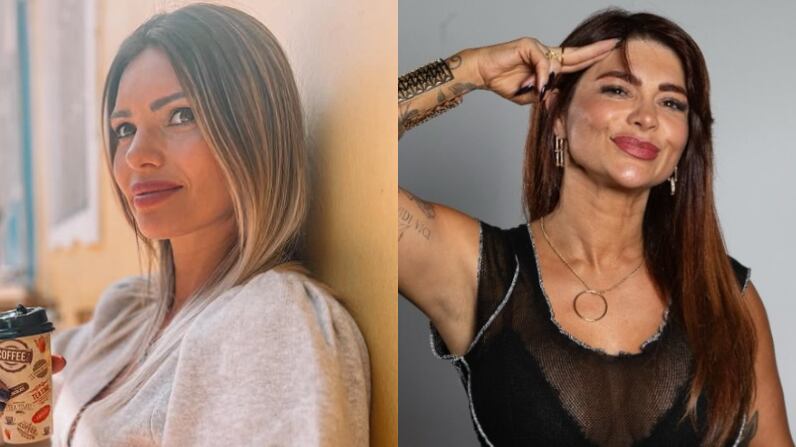 Antonella Ríos y Faloon Larraguibel | Captura: Instagram @_faloon_ @antonellarios