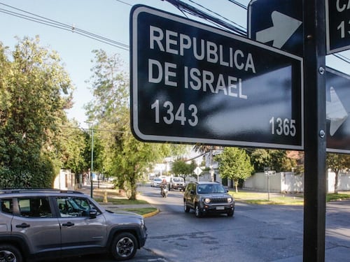 Ñuñoa da pie atrás y mantiene nombre de calle República de Israel tras consulta vecinal