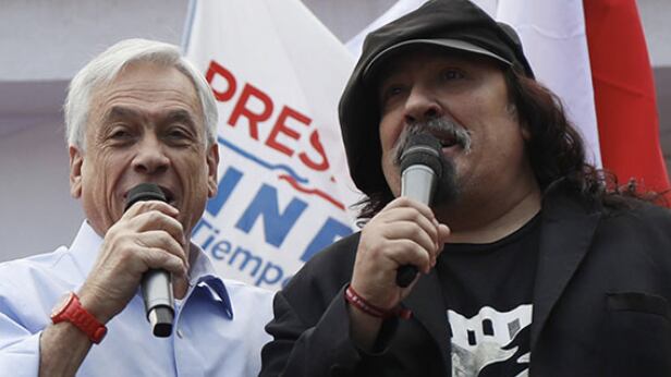 Miguel 'Negro' Piñera y Sebastián Piñera