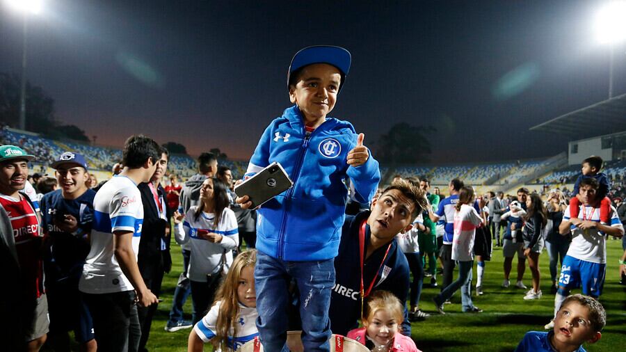 Miguelito, hincha de la UC