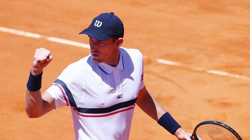 El chileno avanzó a los cuartos de final del Masters 1000 de Roma.