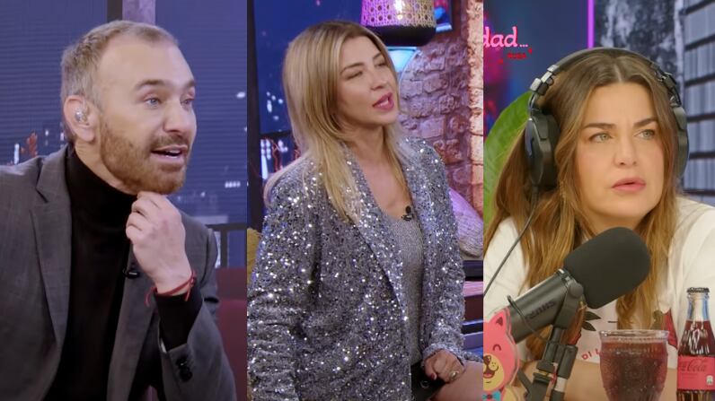 Jordi Castell, Pancha Merino e Ingrid Cruz | Captura: Tal Cual y Di la verdad Rosa