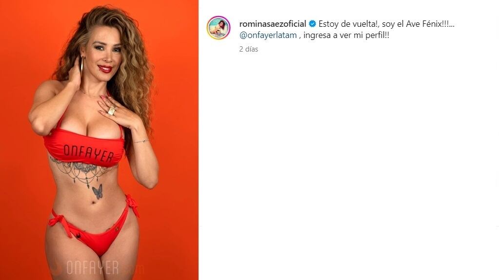 La abogada justificó su ingreso a una plataforma de pago de contenido sexual debido al alto costo que le ha significado pagar sus tratamientos médicos luego de haber sido víctima de una golpiza de parte de sus arrendatarios morosos.