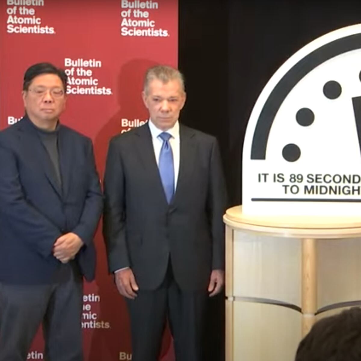 Reloj del Fin del Mundo avanza: 89 segundos para la medianoche Reloj del Fin del Mundo avanza: 89 segundos para la medianoche