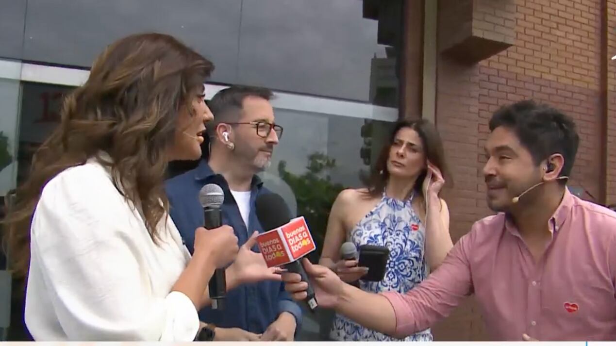 Tonka Tomicic, Priscilla Vargas, Eduardos Fuentes y Gino Costa - Fuente: Canal 13