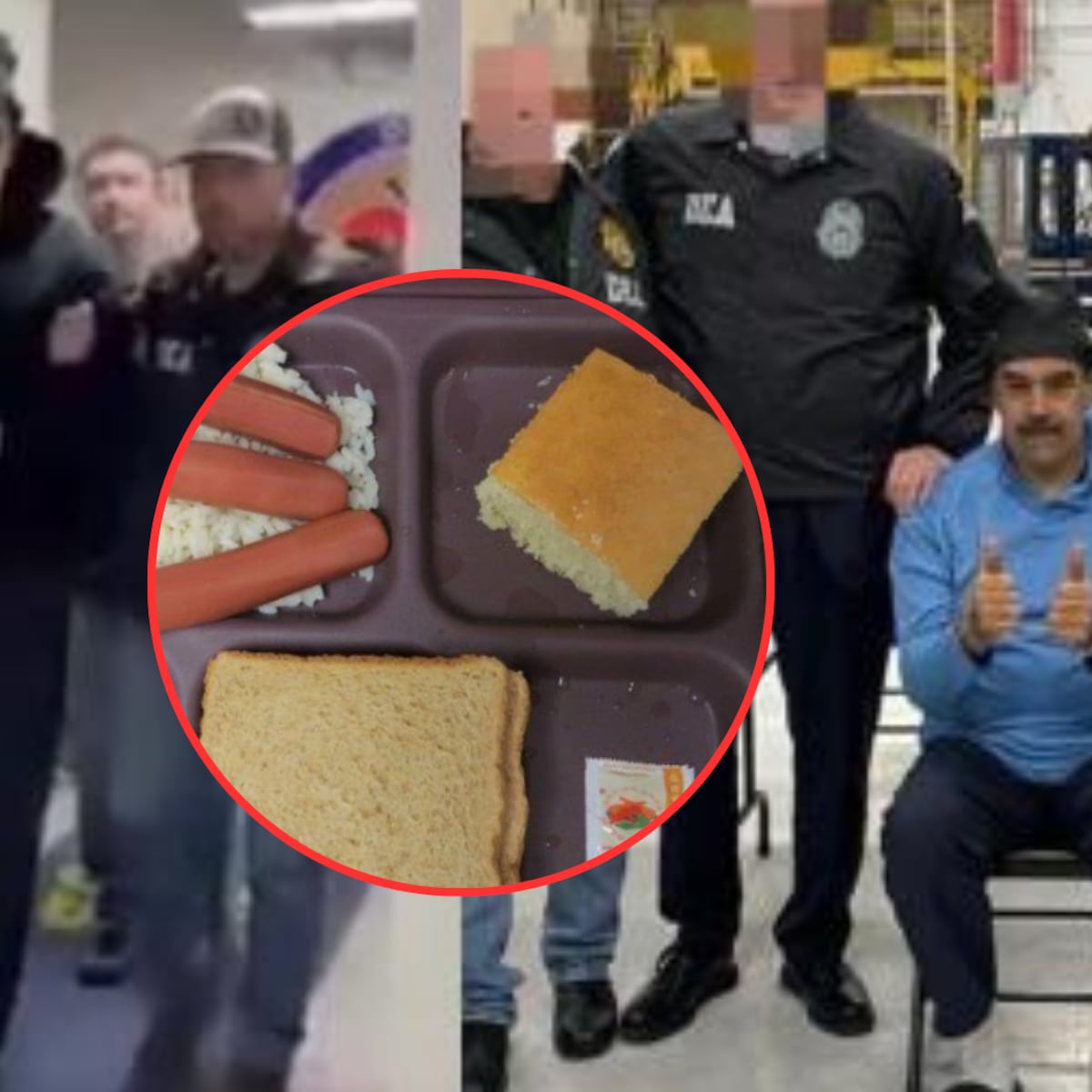 Imagen del menú de Maduro en cárcel de EE.UU. Imagen del menú de Maduro en cárcel de EE.UU.