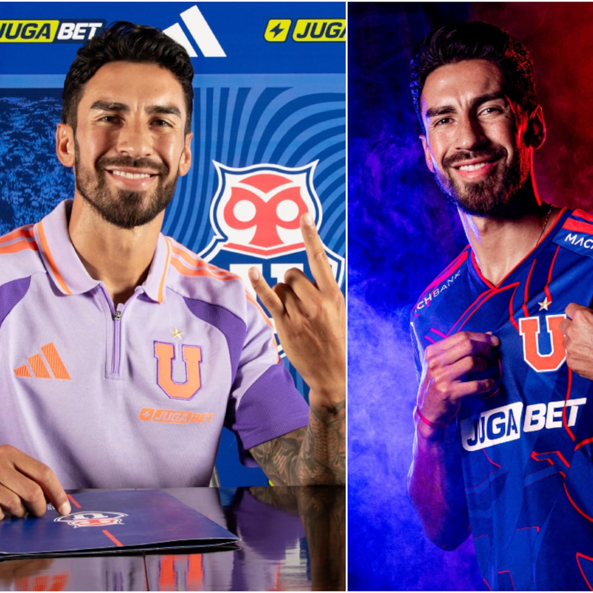 U de Chile presenta a Juan Martín Lucero como refuerzo 2026 U de Chile presenta a Juan Martín Lucero como refuerzo 2026