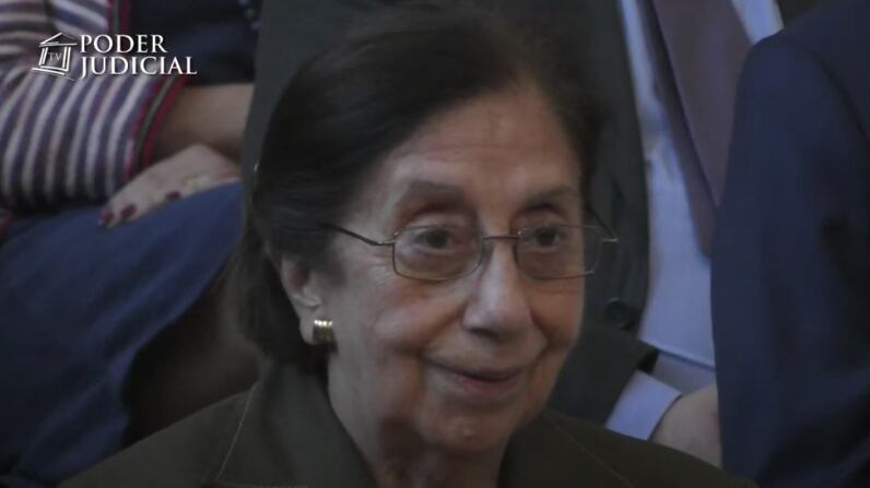 María Antonia Morales Villagrán | Captura: Canal de Youtube del Poder Judicial