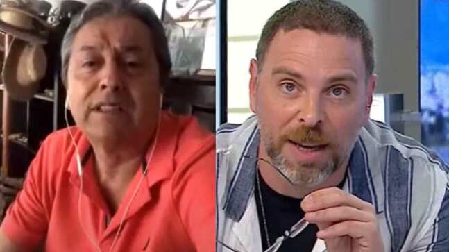 El comediante Claudio Reyes volvió a lanzarse sin filtro en contra de José Antonio Neme tras la polémica que protagonizó esta semana con el conductor del matinal Mucho Gusto.
Hace unos días, Reyes hizo referencia al rostro de Mega que está en el matinal junto a Karen Doggenweiler. El ex Japenning con Ja en aquella ocasión criticó los “modos” del periodista, cuestionando como el canal “lo permitía”.
Neme por su lado no se quedó callado y le envió un duro mensaje a través de las pantallas de Mega. “Si tanto le perturba mi personalidad o la manera como yo hablo o como pregunto, tiene dos alternativas: o buscar ayuda médica o aprender a utilizar el control de remoto”, lanzó el periodista.
Por lo que Reyes salió a aclarar sus dichos, asegurando que no estaba “atacando su sexualidad”.
Sin embargo, este viernes Reyes volvió a arremeter en contra de Neme durante la transmisión de un nuevo capítulo de su programa “Viernes Troll” junto a Ricardo Delgado.
Delgado partió la transmisión asegurando que distintos rostros de la televisión que pertenecen a la comunidad LGBT+ le habían pedido explicaciones en redes sociales, fue entonces que mencionó a José Antonio Neme.
“Me suena ese nombre, pero me huele a chanta eso sí… eso sin llorar esto”, ironizó Reyes.
Tras esto, el comediante aseguró que distintos programas de la pantalla chica lo habían invitado para hablar sobre la controversia, pero que no quiso ir.
“¿Tú sabías que en la comunidad gay detestan a este periodistucho? (...) Me enteré durante la semana, con todo el apoyo de mis amigos gay que tengo desde hace años (...) Me dijeron que era arrogante”, lanzó.
En esa misma línea, agregó que “yo dije ese día que me caía bien, y lo dije en el programa ese día, lo encontraba inteligente y asertivo, pero se me cayó como las torres gemelas…”.
“Yo he conocido verdaderos hombres en la comunidad gay. Hue... decentes, honorables, con principios y valores, que le han puesto la patá en la raja a varios amigos hetero que he conocido y son unos chantas de mierda”, contó Reyes.
El comediante aseguró que ese grupo de amigos le dijeron que “el actuar de estos zurdos progre es justo como lo hizo este periodistucho. Justo. Tal Cual. Lo que quieren es acallar las voces disonantes, a los que no piensen como ellos ni digan lo que quieren escuchar”.
“Yo emití una opinión y soy libre de decirla gústele a quien le guste (...) que no me venga a faltar el respeto ni ser peyorativo conmigo, porque no lo he sido, hasta ahora”, sentenció Claudio Reyes.