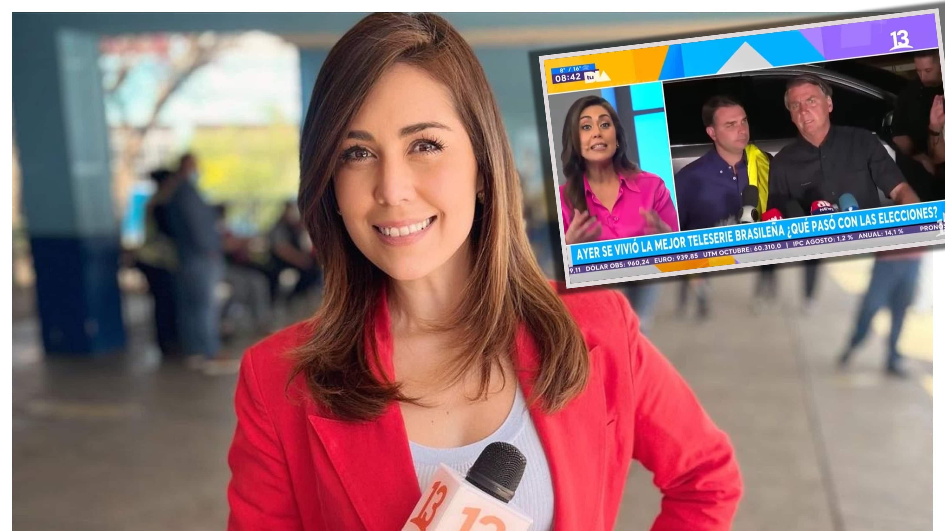 La periodista reemplazó esta mañana en "Tu día" a las conductoras Mirna Schindler y Ángeles Araya.