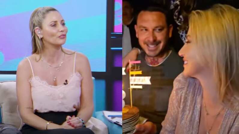 Gissella Gallardo y Mauricio Pinilla | Captura: Sígueme de TV+