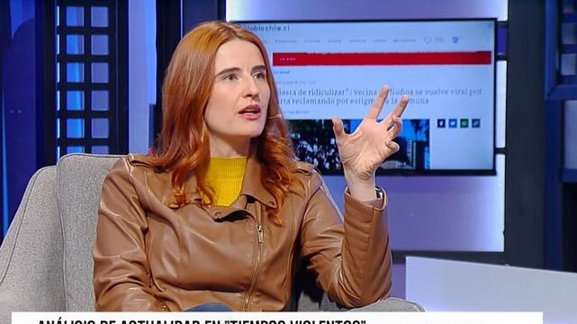 La alcaldesa de Ñuñoa se refirió a la caricaturización que se ha hecho de los vecinos de su comuna.