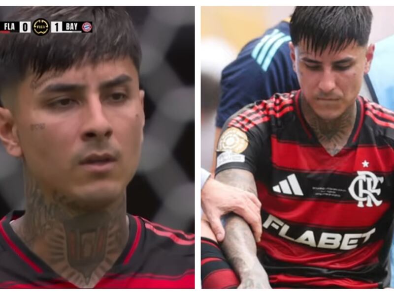 “Un problema para Flamengo”: prensa brasileña lamenta lesión de Erick Pulgar en Mundial de Clubes y confirma que estará varios meses fuera de las canchas