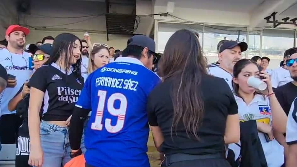 El hincha de la U que intentó instalarse en "Océano"