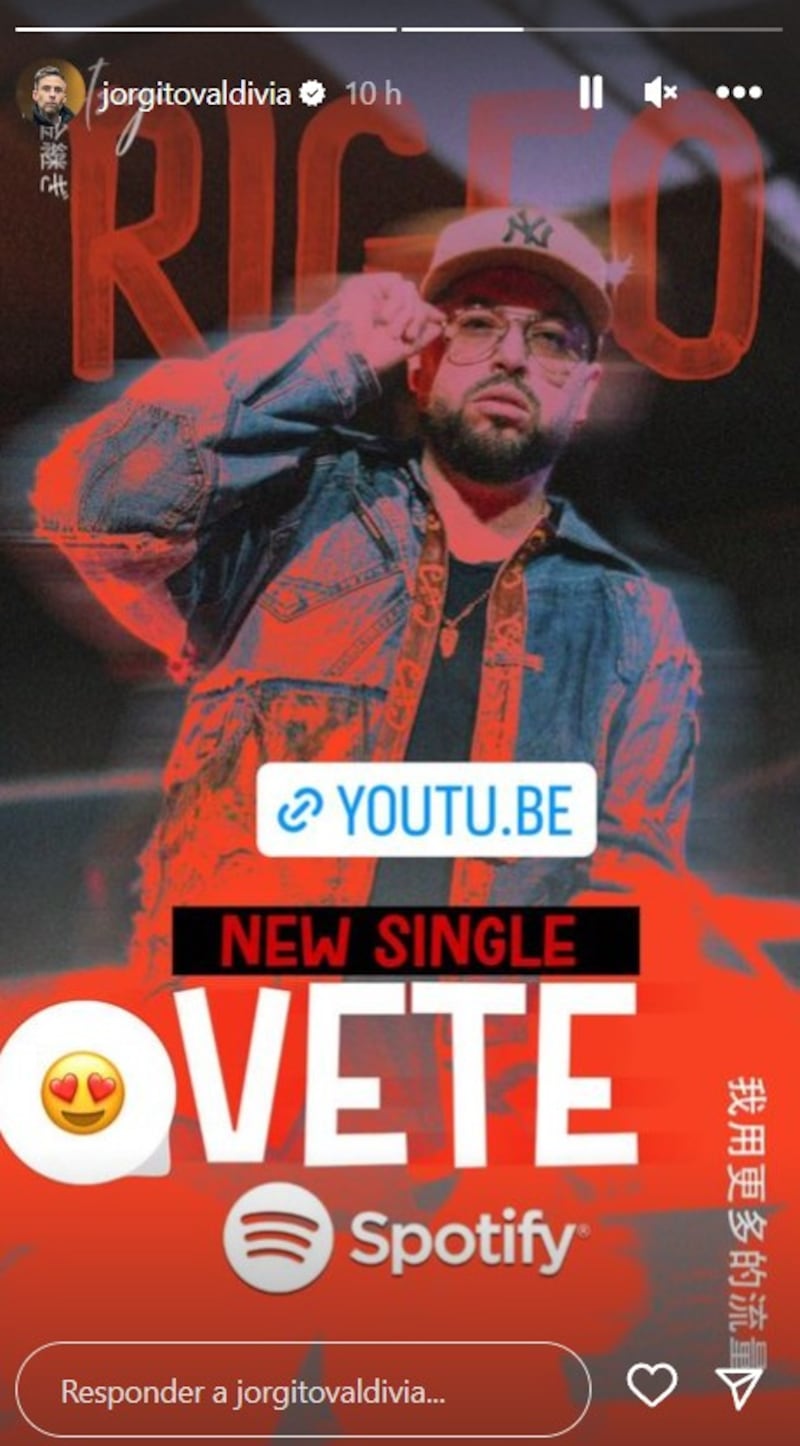Instagram Jorge Valdivia
