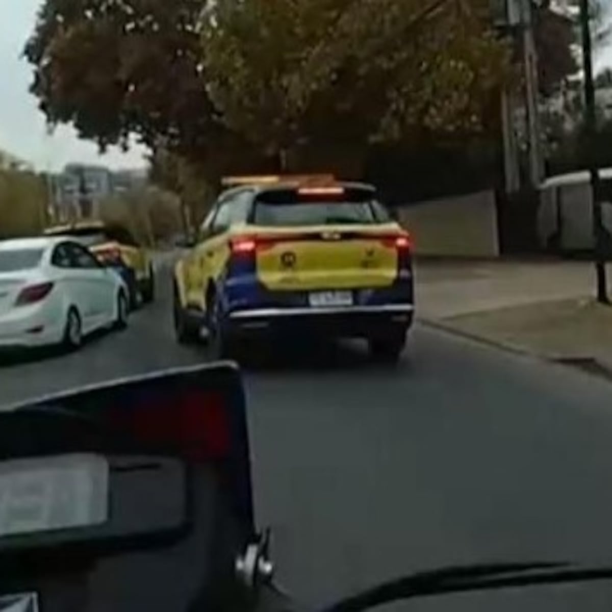 Falso taxista estafó a turistas en Santiago Falso taxista estafó a turistas en Santiago