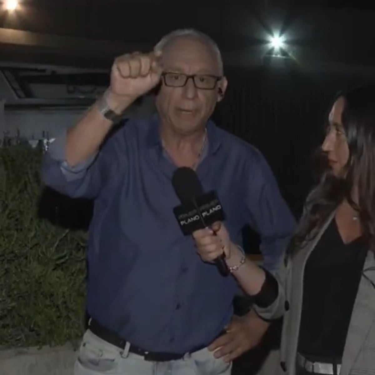 Mauricio Israel confronts JC Rodríguez after interview with his hidden son Mauricio Israel confronts JC Rodríguez after interview with his hidden son