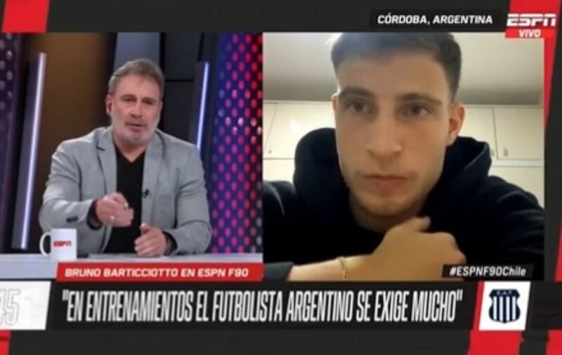 Bruno Barticciotto volvió a anotar un gol después de varios meses.
