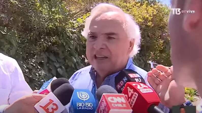 Andrés Chadwick | Captura: T13 de Canal 13