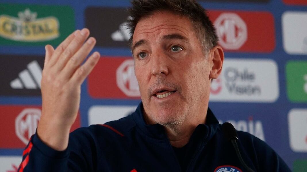 El entrenador de la selección chilena, Eduardo Berizzo.