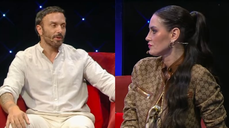 Javier Fernández y Adriana Barrientos | Captura: Zona de estrellas