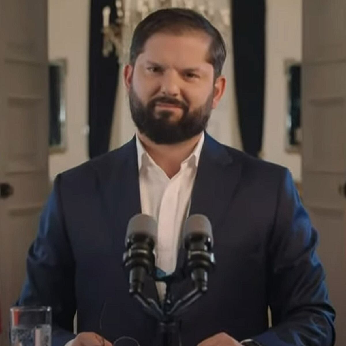 Gabriel Boric celebra reforma de pensiones en cadena nacional Gabriel Boric celebra reforma de pensiones en cadena nacional